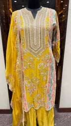 BAHAR RAAS PALAZZO PANT SET
