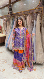 CHAMAK GHARARA SUIT
