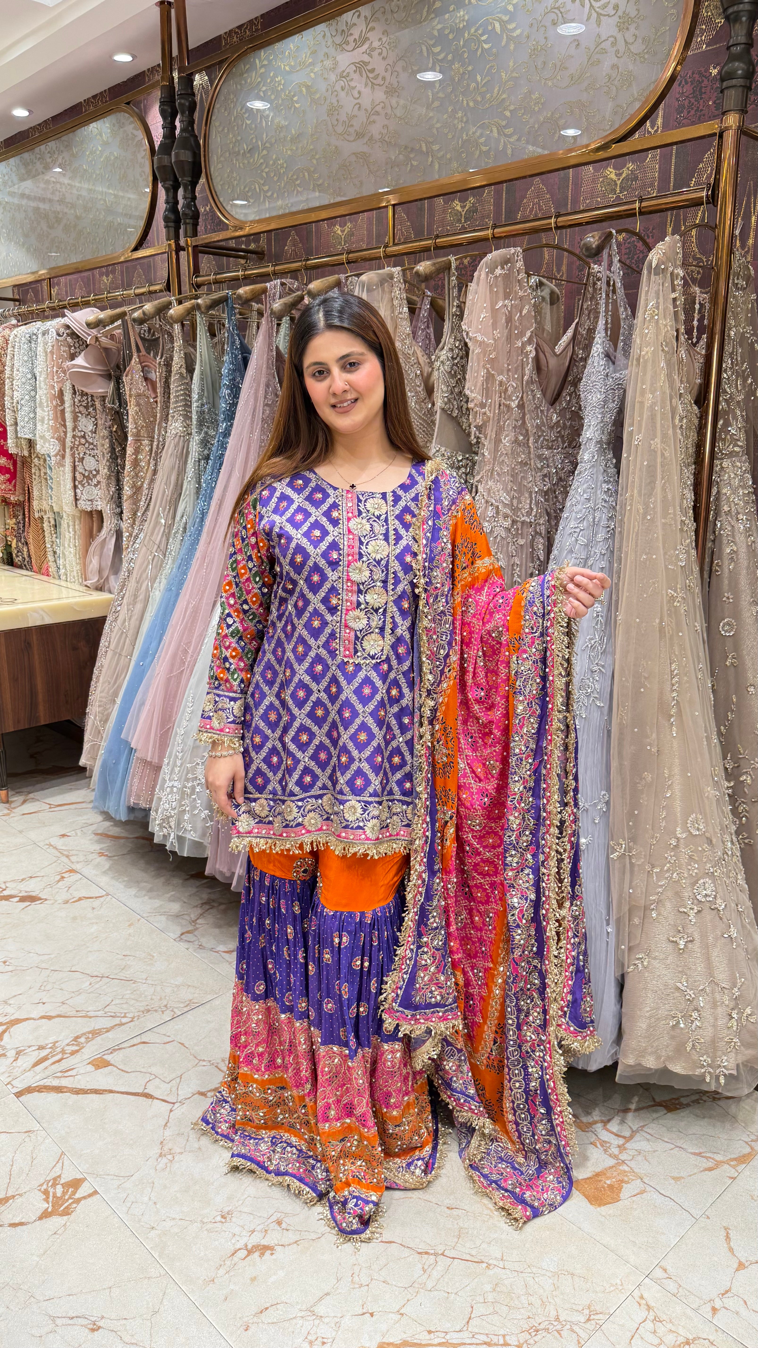 CHAMAK GHARARA SUIT