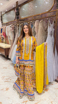 GENDA PHOOL GHARARA SUIT