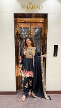 GULBANO PEPLUM & TULIP PANT SET