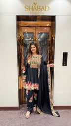 GULBANO PEPLUM & TULIP PANT SET
