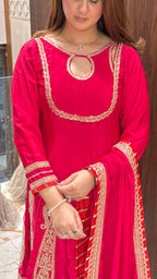 SAAHIBA RANI PINK ANARKALI