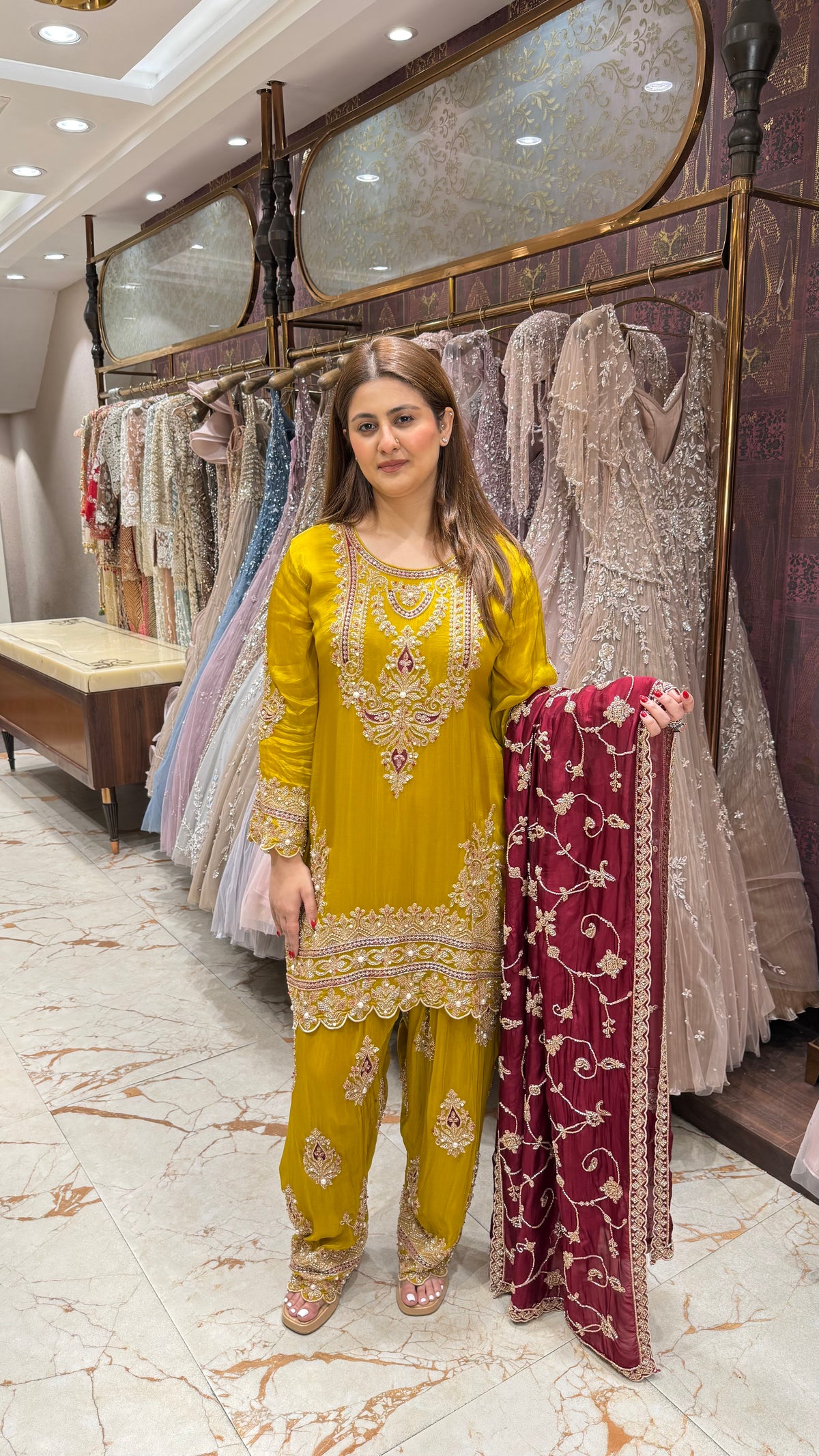 RANIYA HANDWORK SUIT