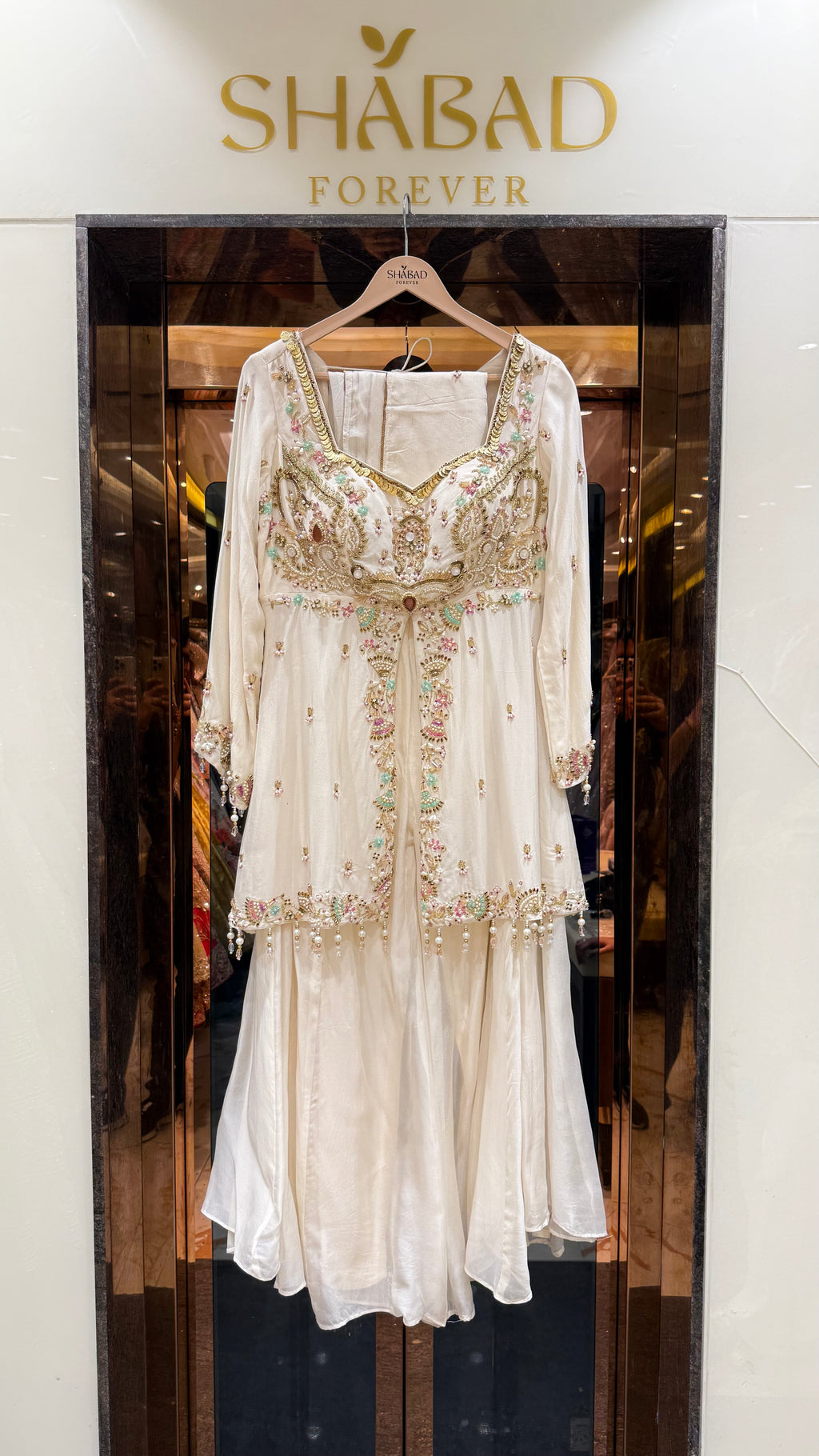 Sufiyana Handwork Sharara Suit