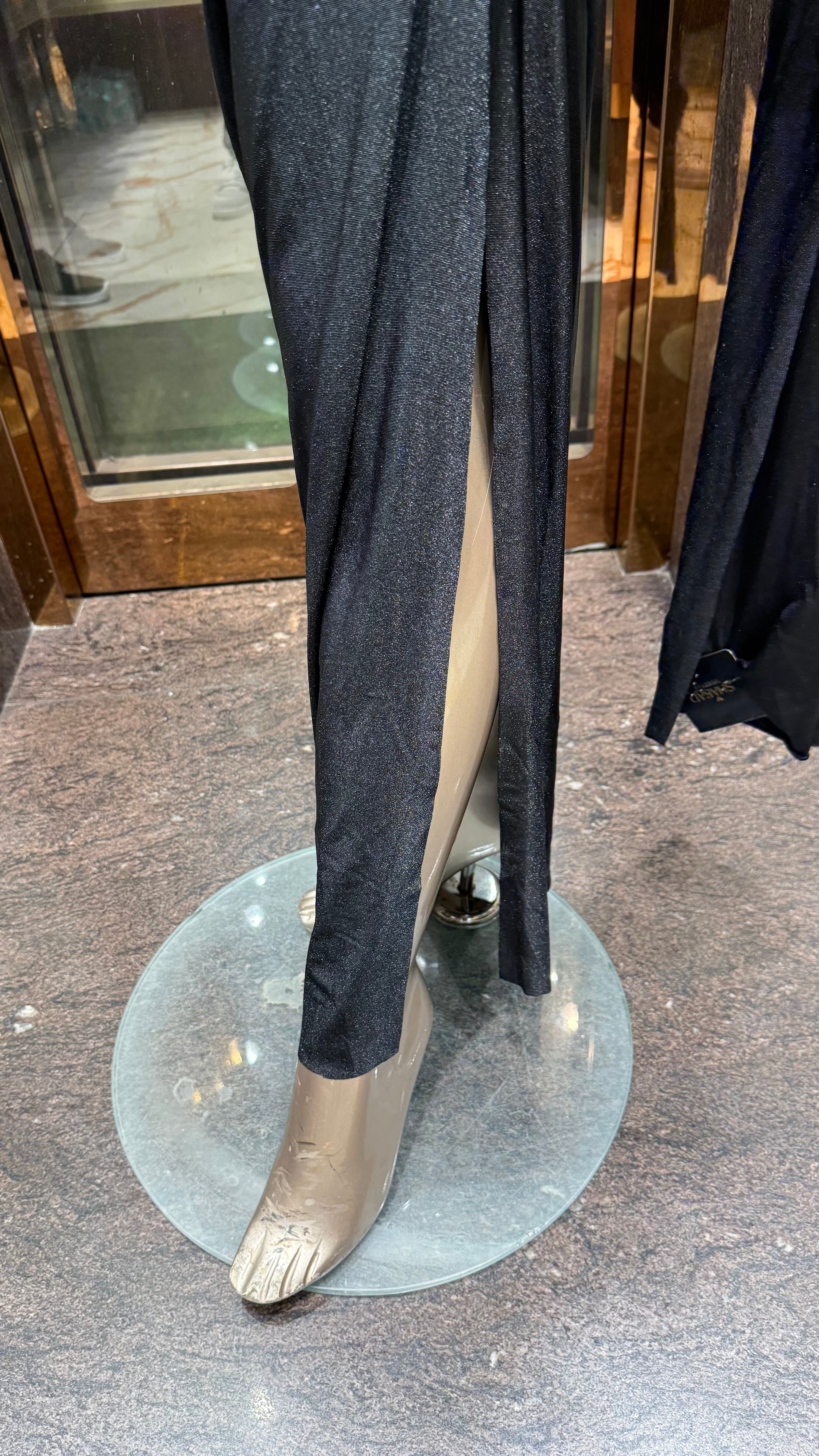 CHARCOAL CHIC DRAPE SAREE