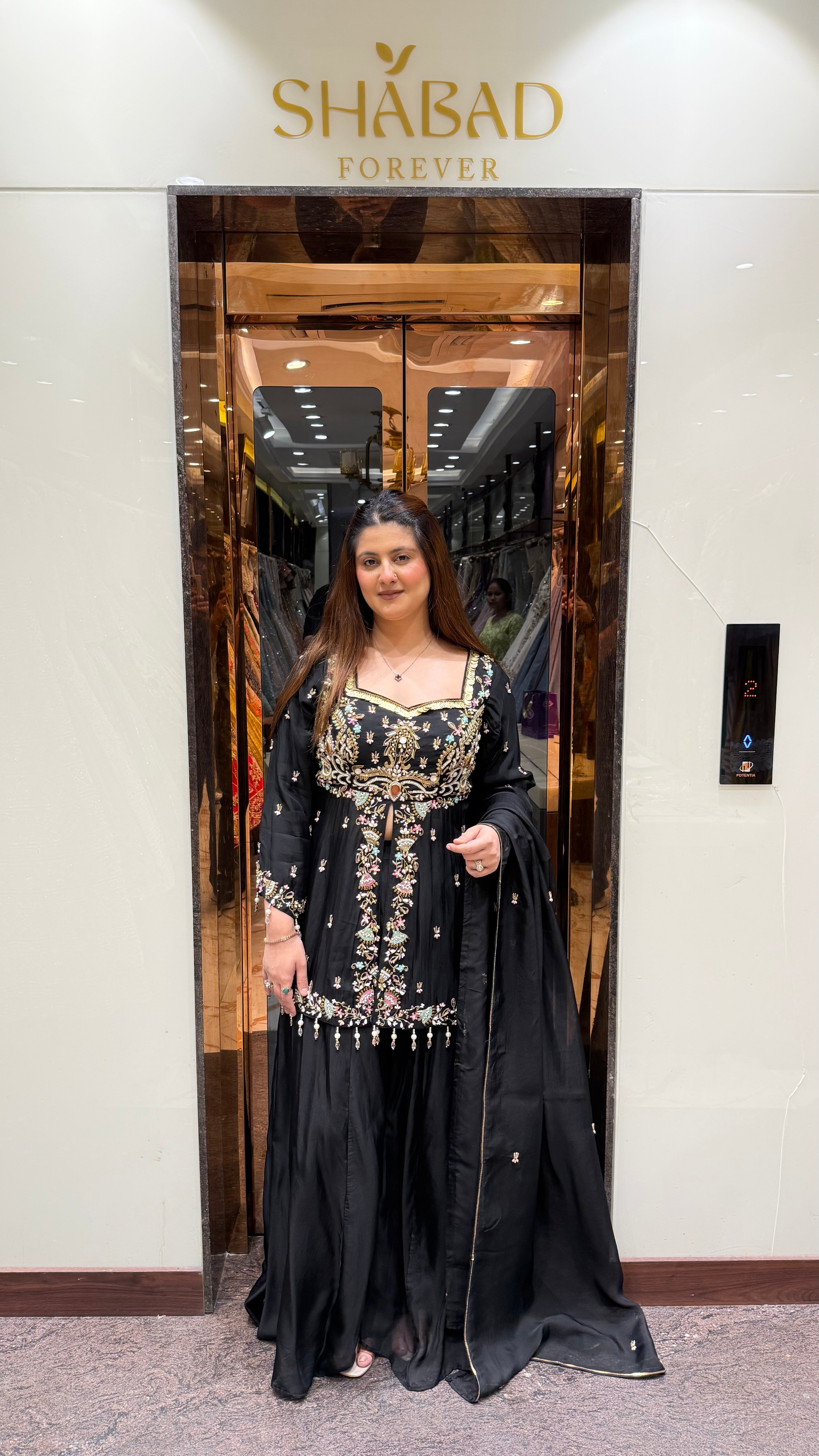 Sufiyana Handwork Sharara Suit