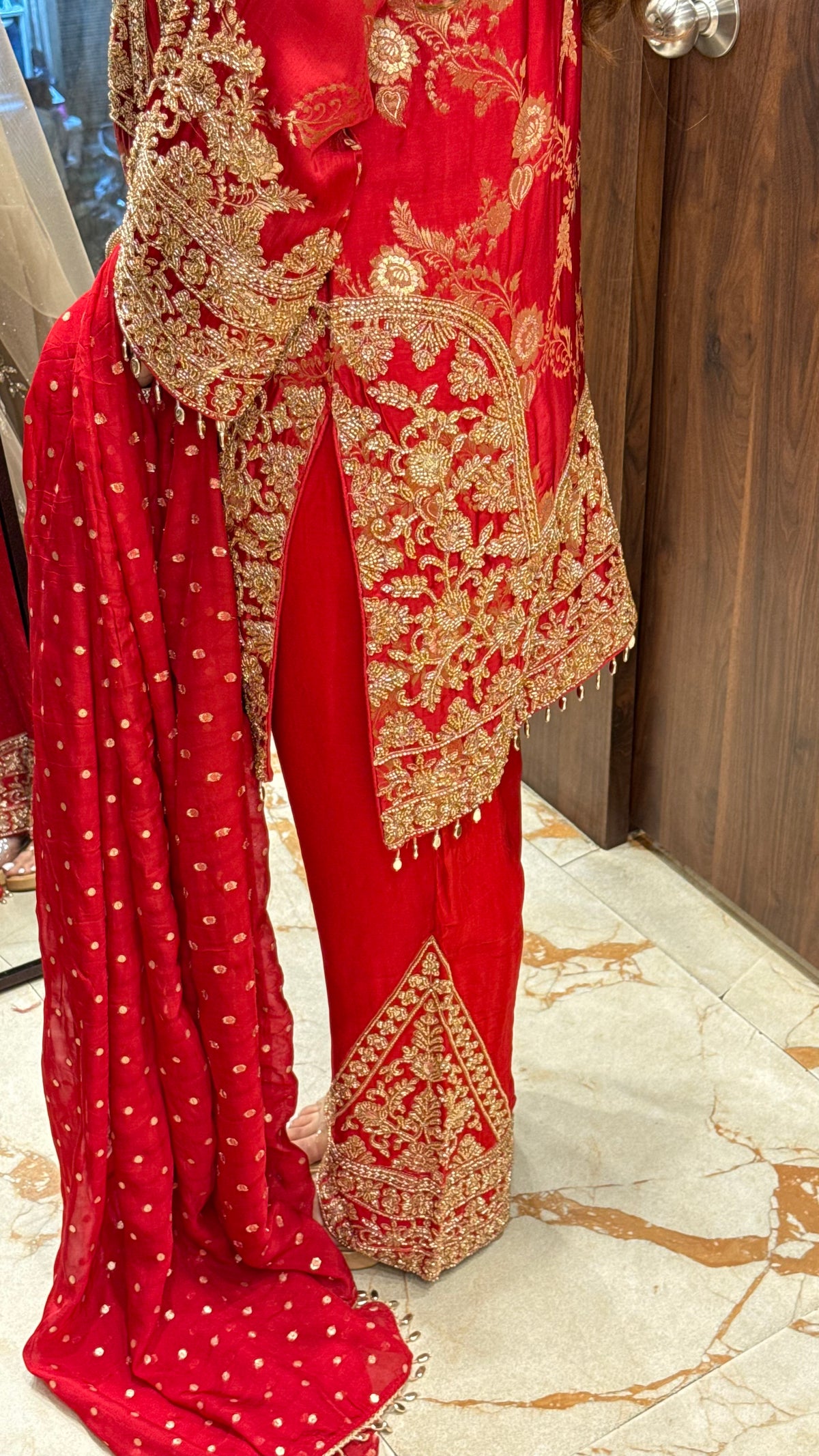 SURKHI HAND EMBROIDERED READYMADE SUIT