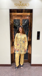 FLORA EMBROIDERED SHIRT CO-ORD