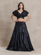 Fiza 2 pc indowestern cocktail dress