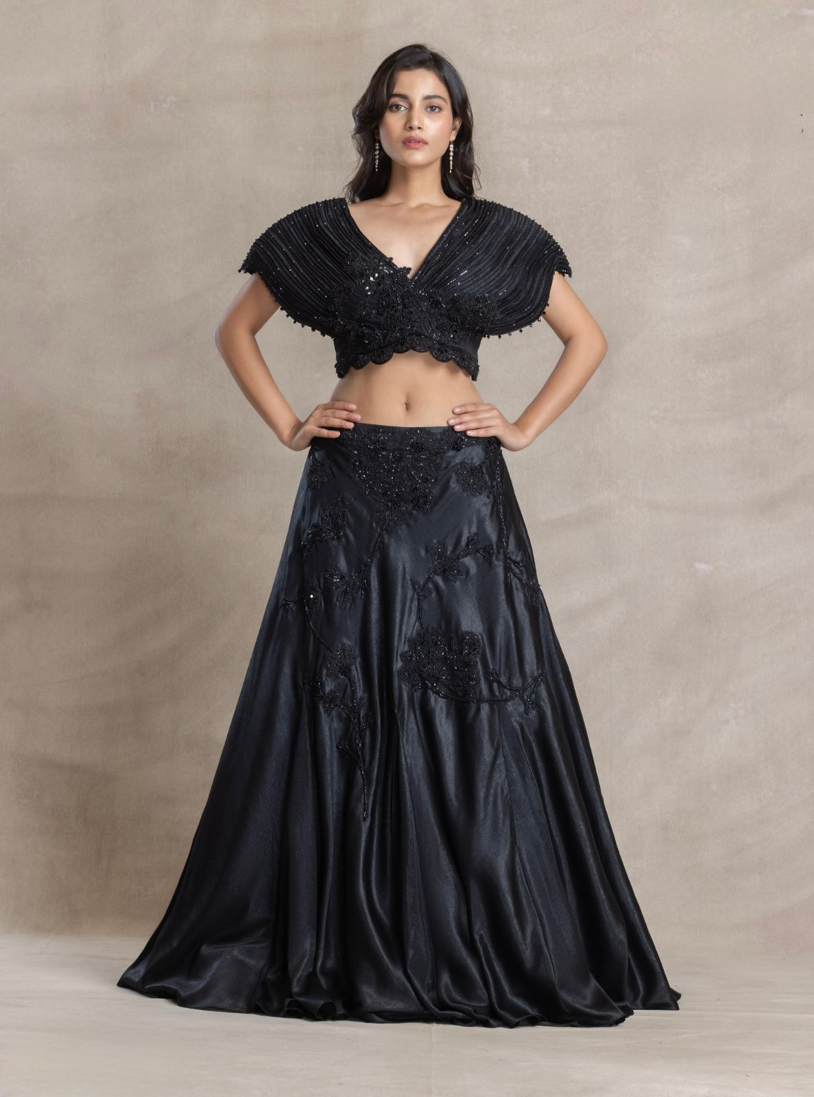 Fiza 2 pc indowestern cocktail dress