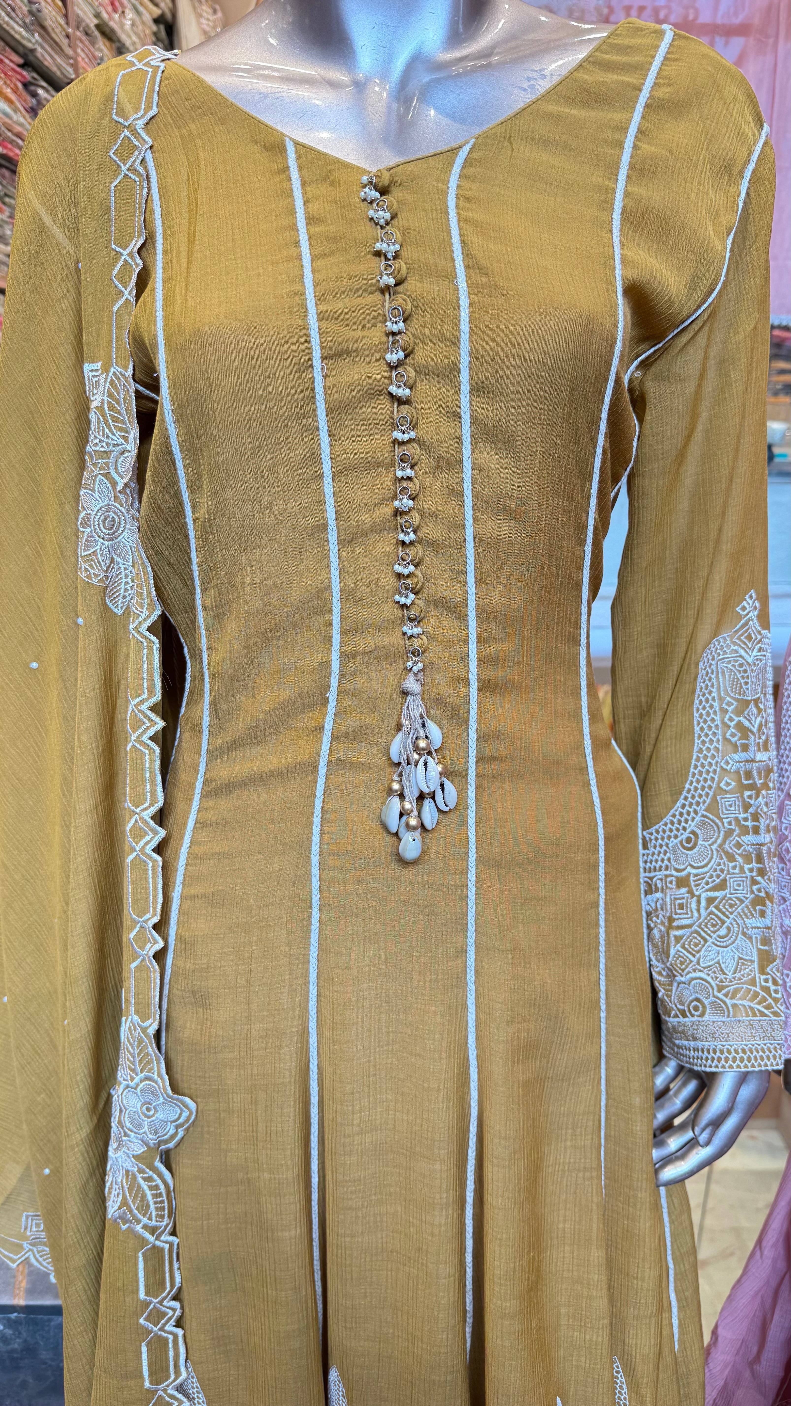 MUL COTTON ANARKALI SUIT