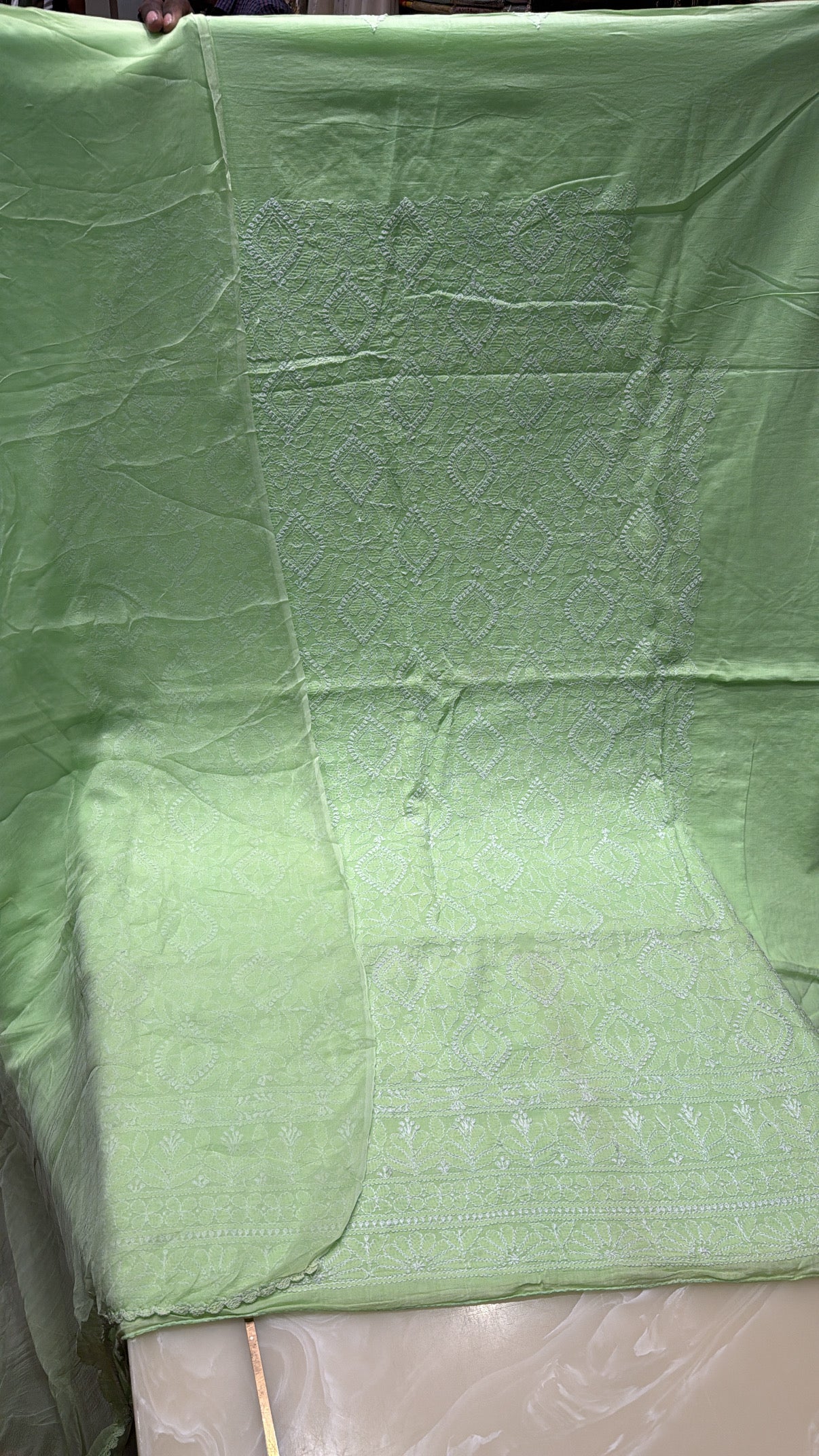 Lakhnavi Cotton Unstitched Suit