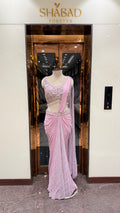 CANDY FLOSS DRAPE SAREE
