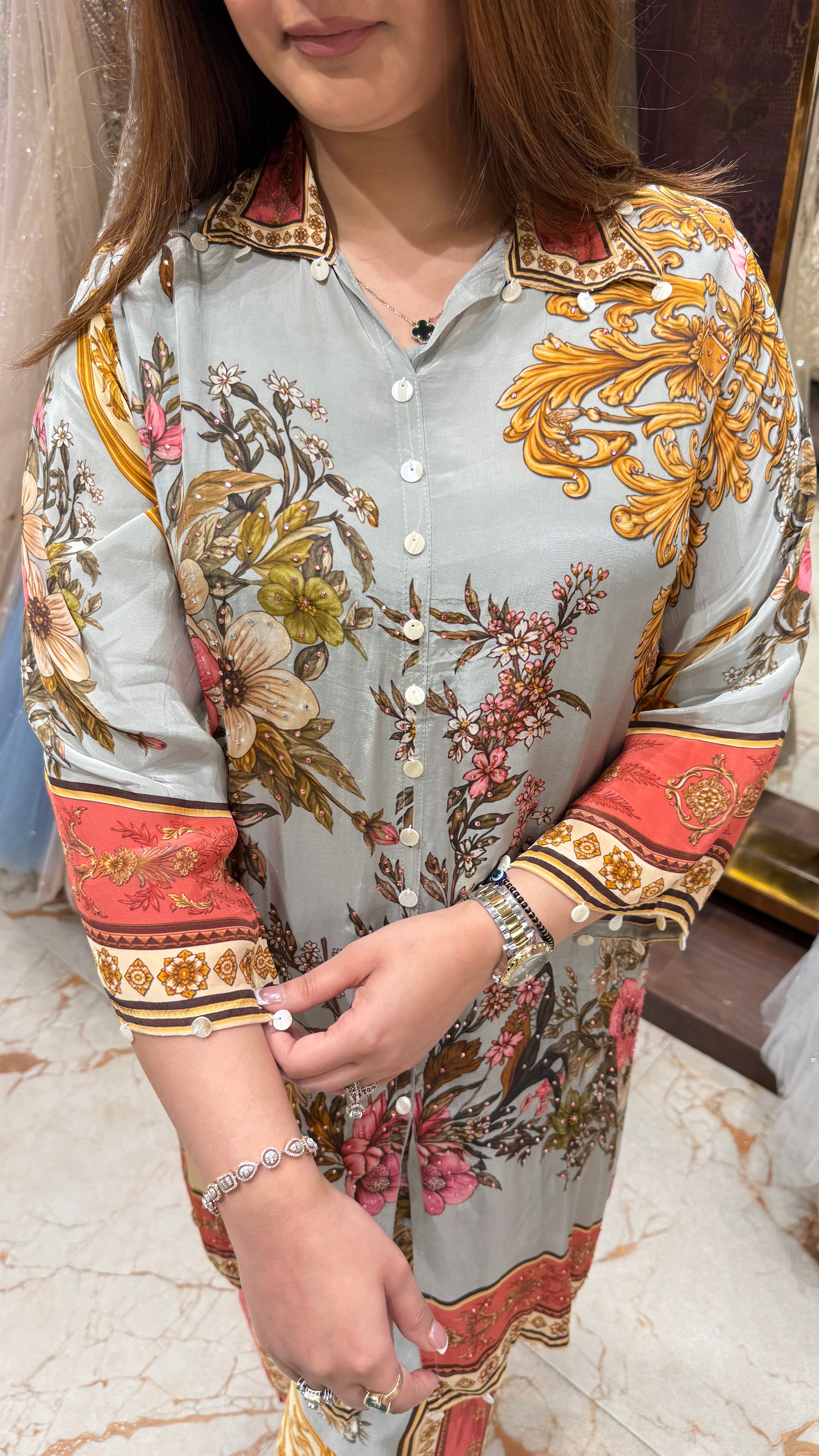 BAROQUE BLOOM CO-ORDSET