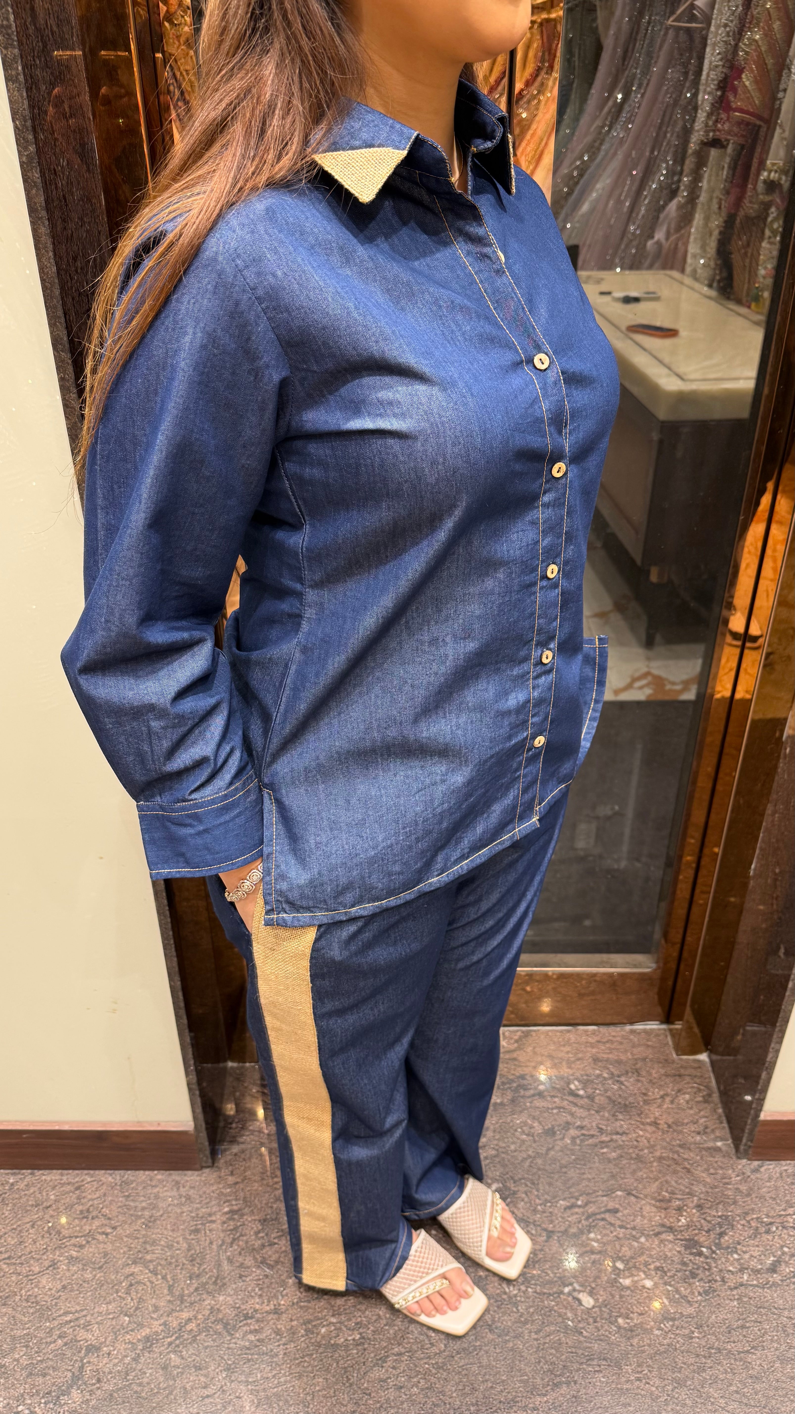MYSTIQUE DENIM CO-ORDSET