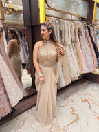 Halterneck Gown