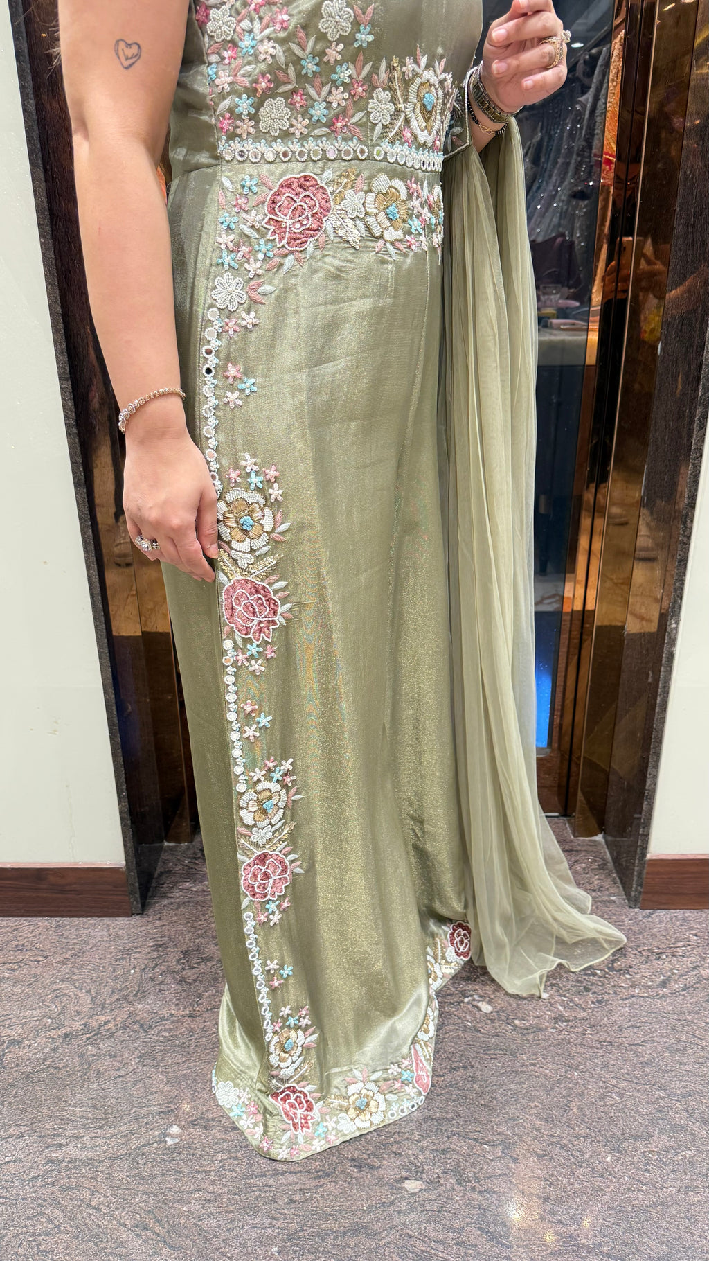 GULZAR HANDWORK JUMPSUIT