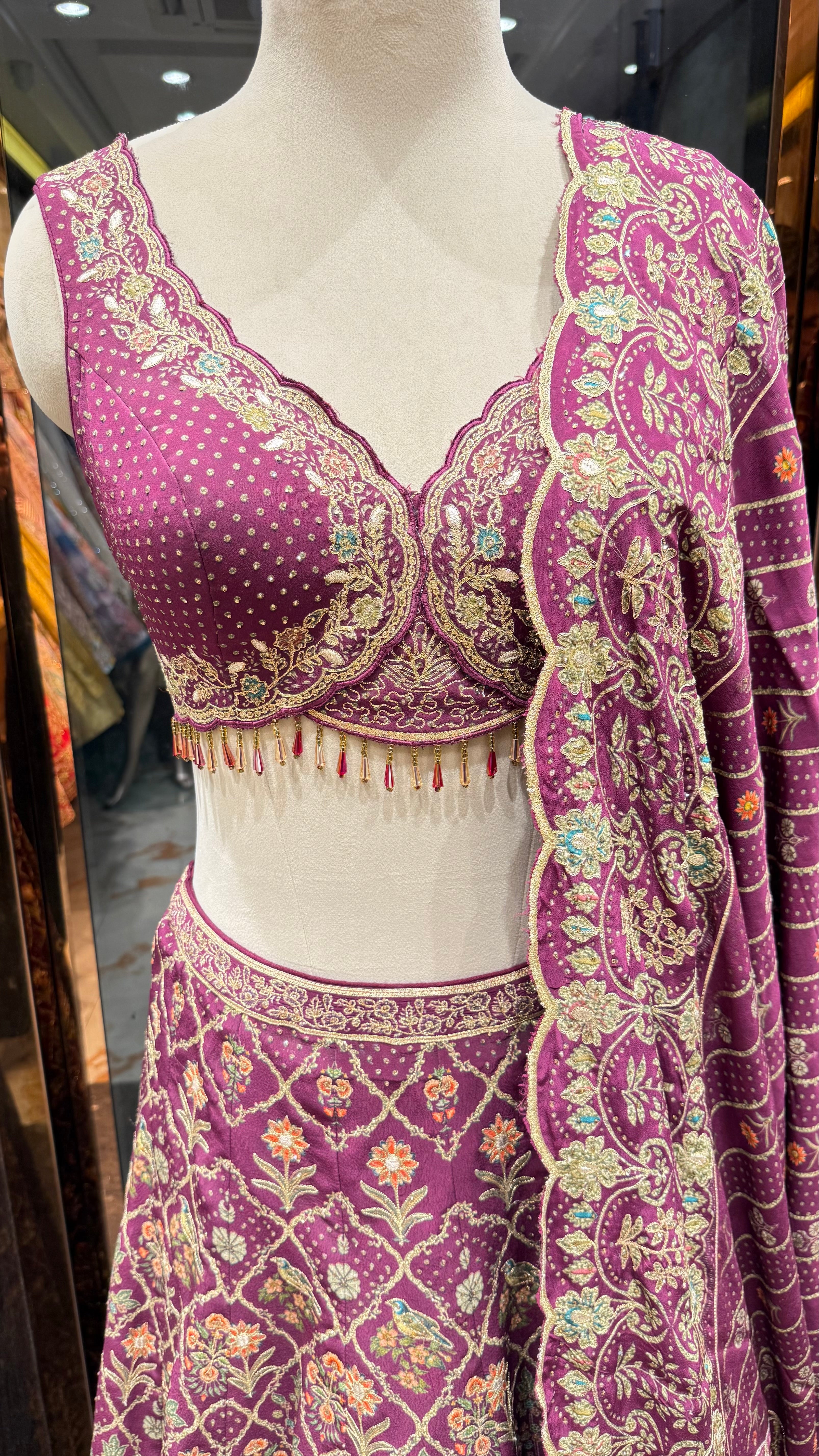 TARA WINE LEHENGA