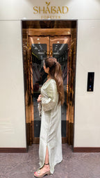 ZAMYA LONG SLIT DRESS
