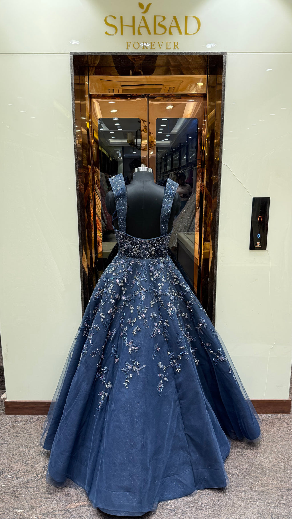 DIBSHA HANDWORK BALLGOWN