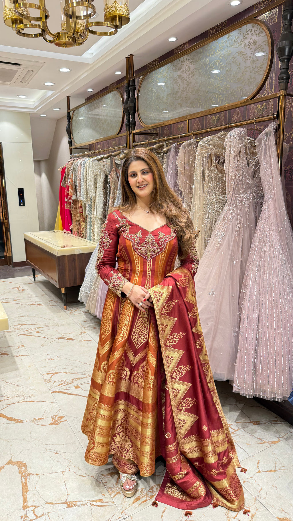 KAASHVI ANARKALI PANT SUIT