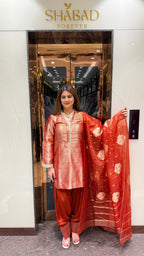 Noor Soft Brocade Unstitched Set