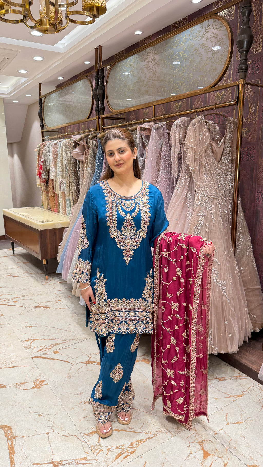 RANIYA HANDWORK SUIT