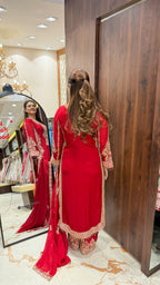 MEHRNUMA LONG BEADWORK SUIT