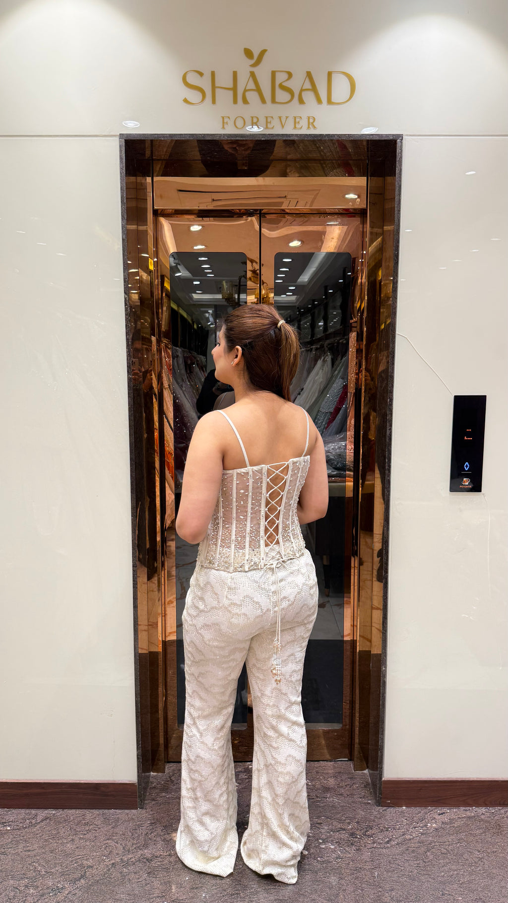 NOIR CORSET SHARARA
