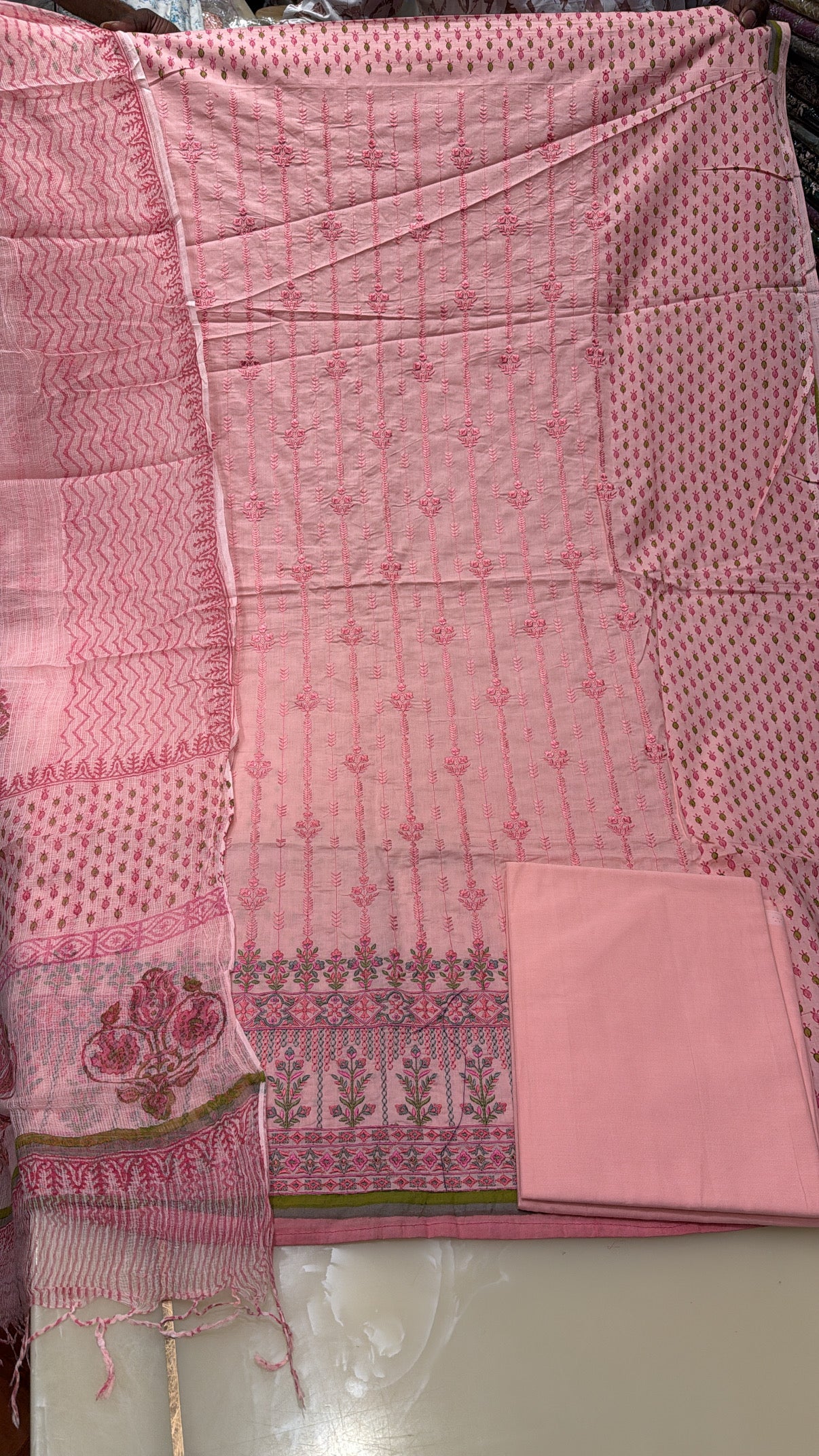 Cotton Unstitched Suit