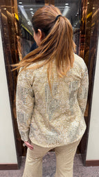 Indowestern blazer set with waistcoat