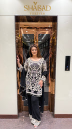Pearl Pop Embroidered Suit