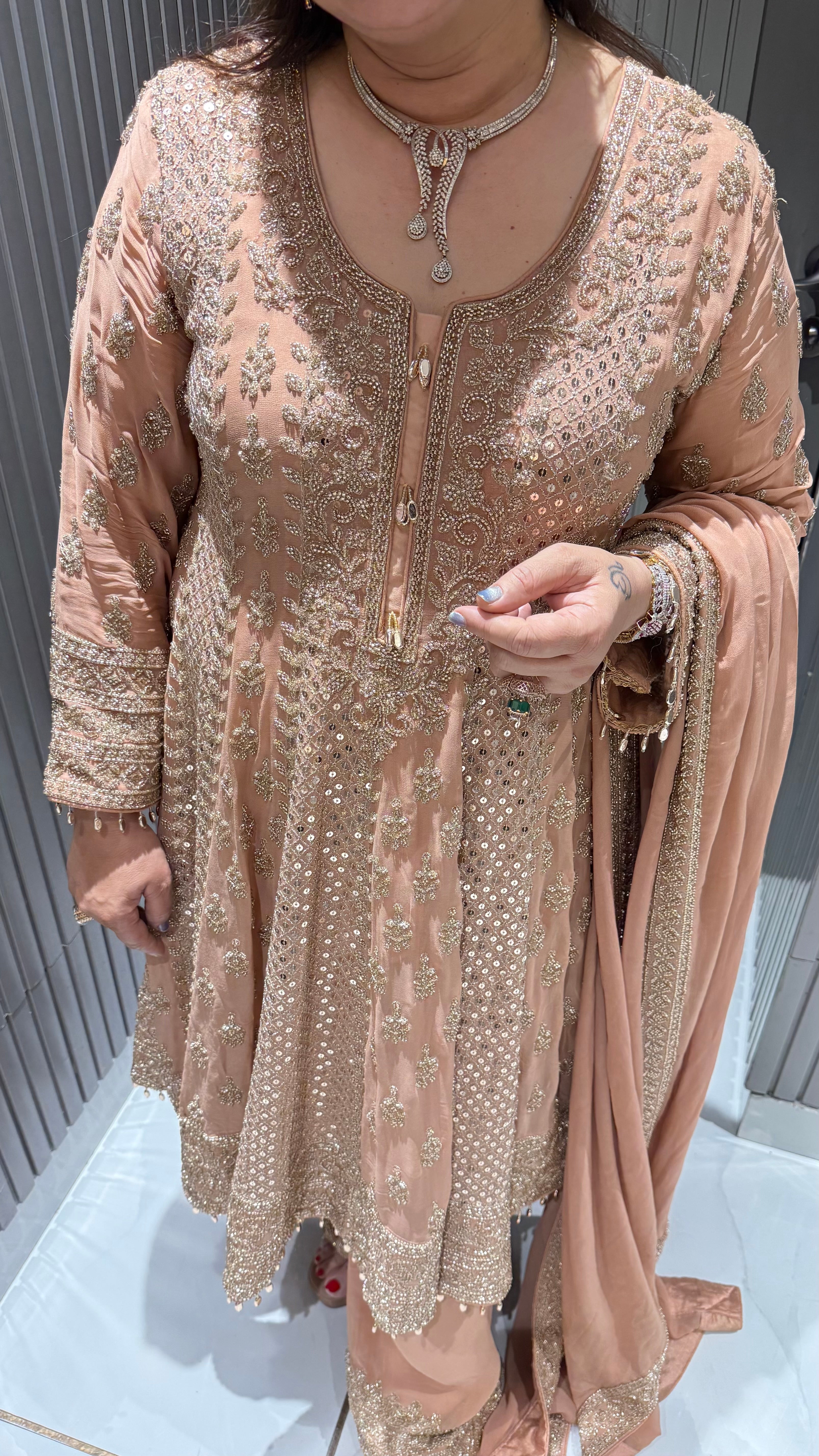 OMAYA SHARARA SUIT
