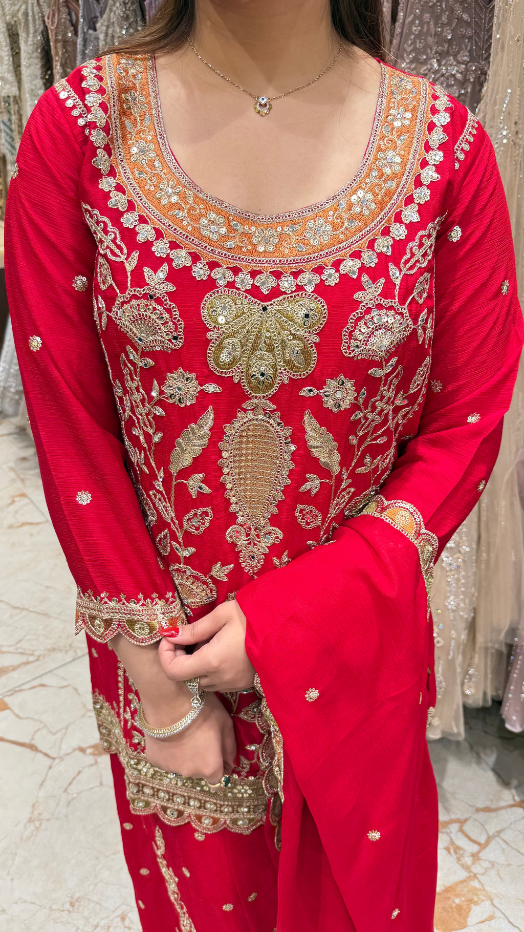 SHAHNAAZ SHARARA SUIT