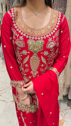 SHAHNAAZ SHARARA SUIT