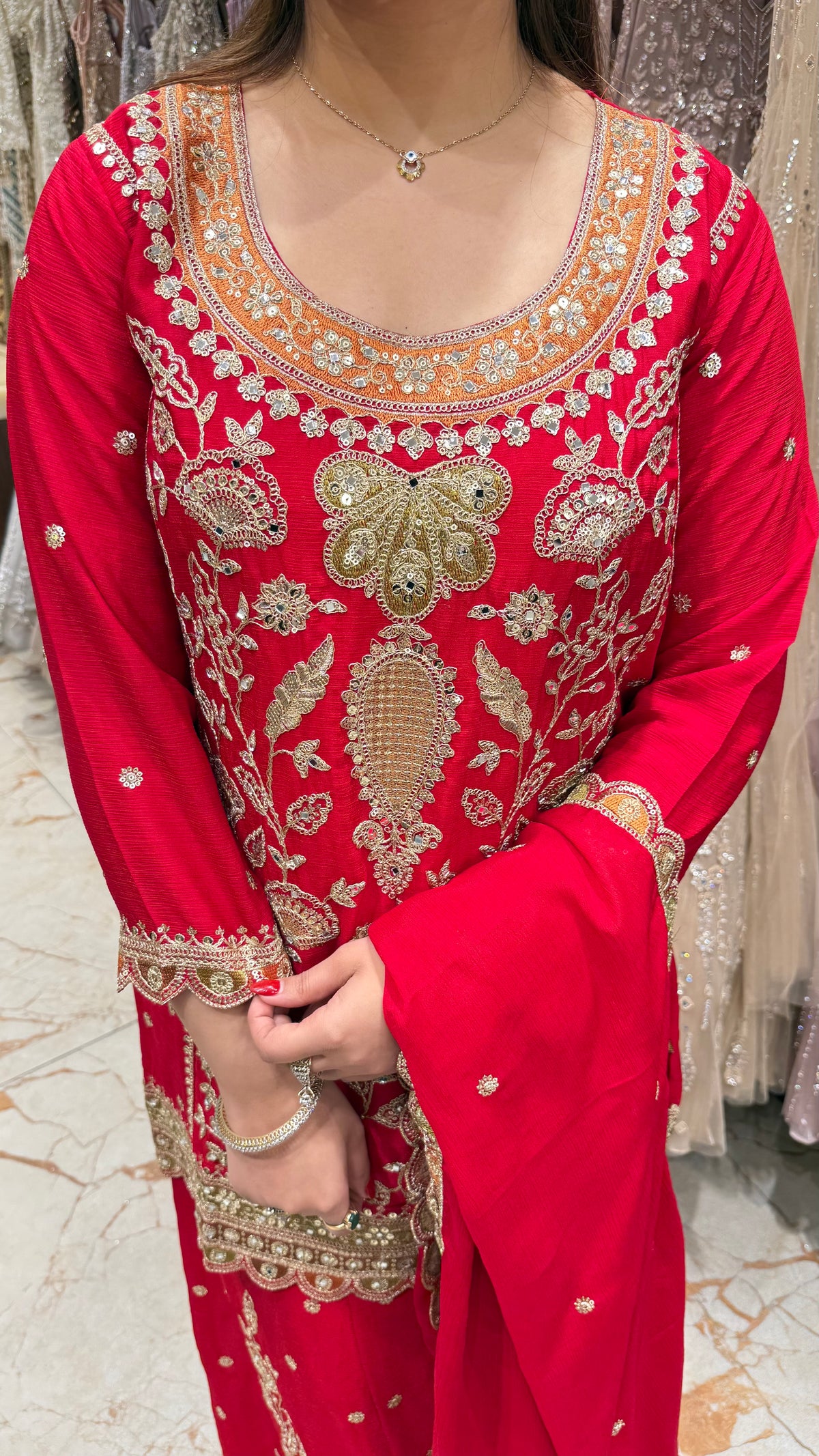 SHAHNAAZ SHARARA SUIT