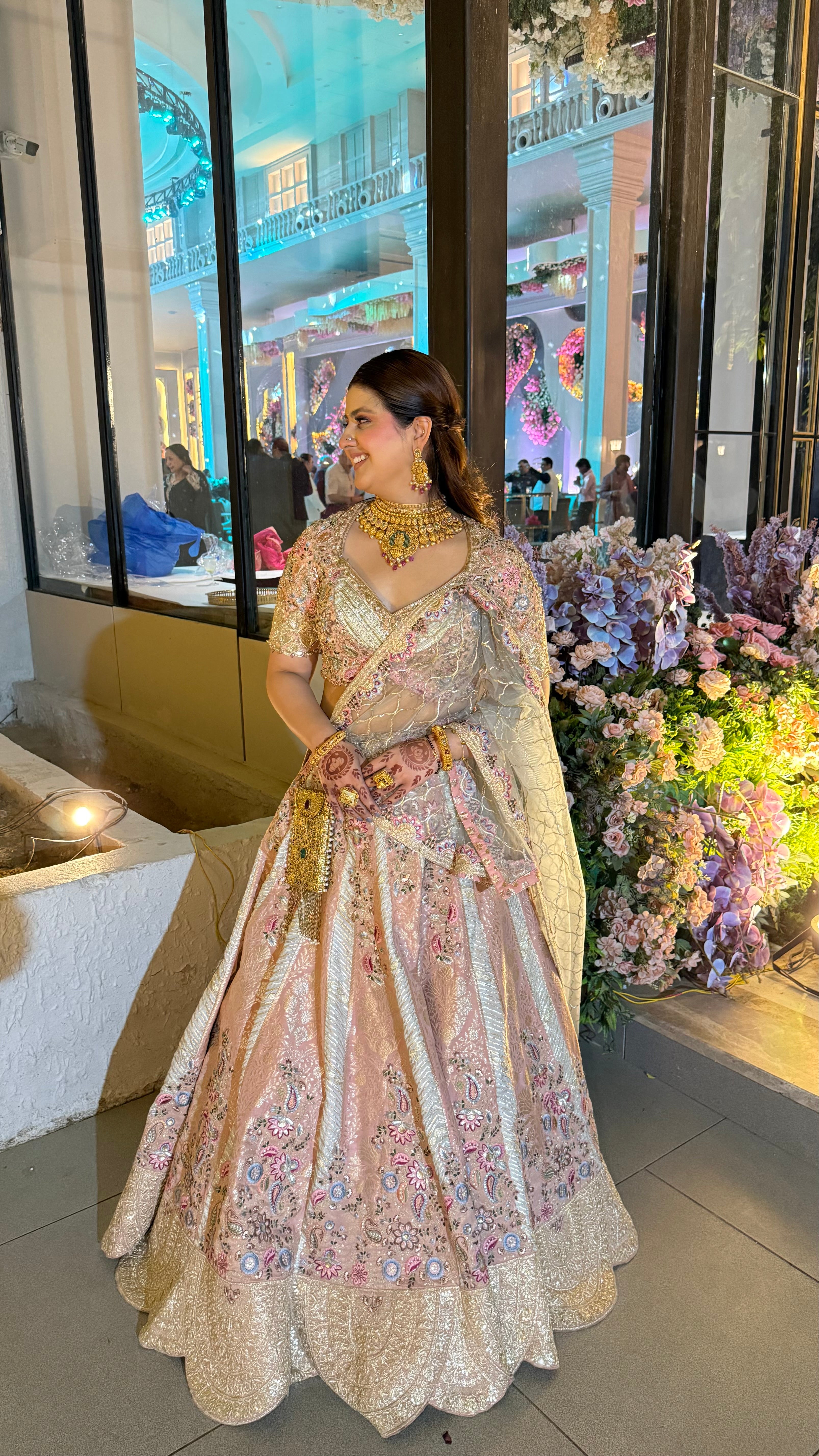BLUSH PASTEL LEHENGA