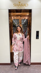 SAJDA MIRROR FARSHI SALWAR SUIT
