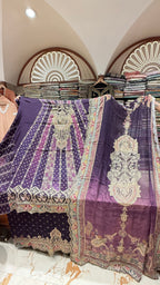 MEZBAAN CREPE ANARKALI