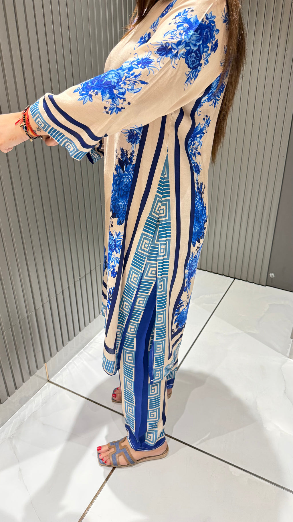 AQUA PRINT CO-ORDSET