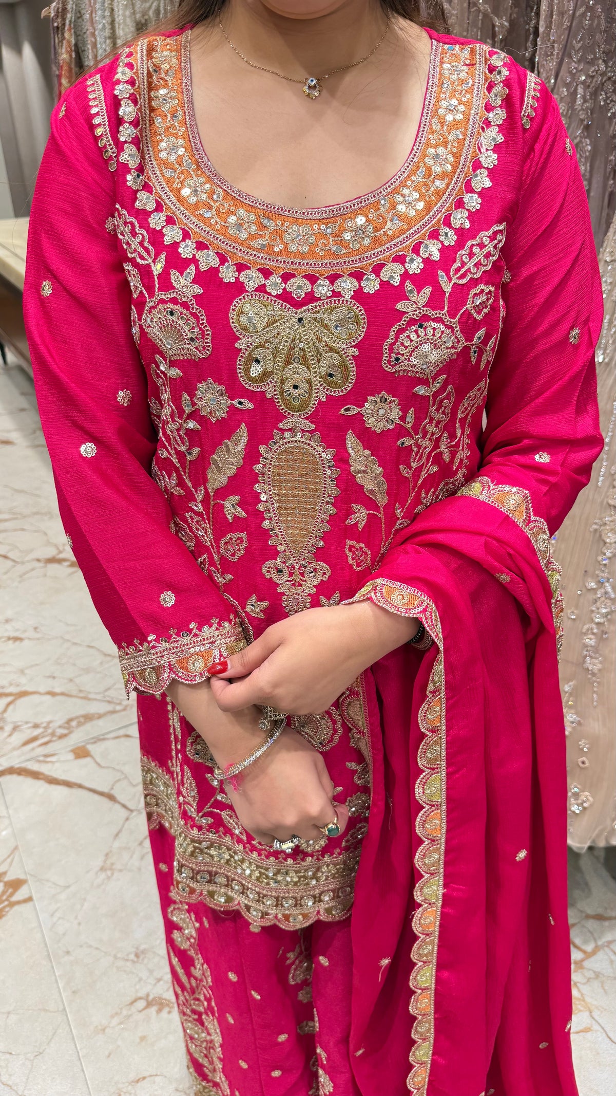 SHAHNAAZ SHARARA SUIT