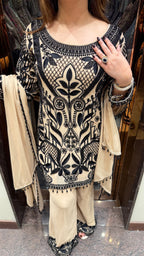 Pearl Pop Embroidered Suit