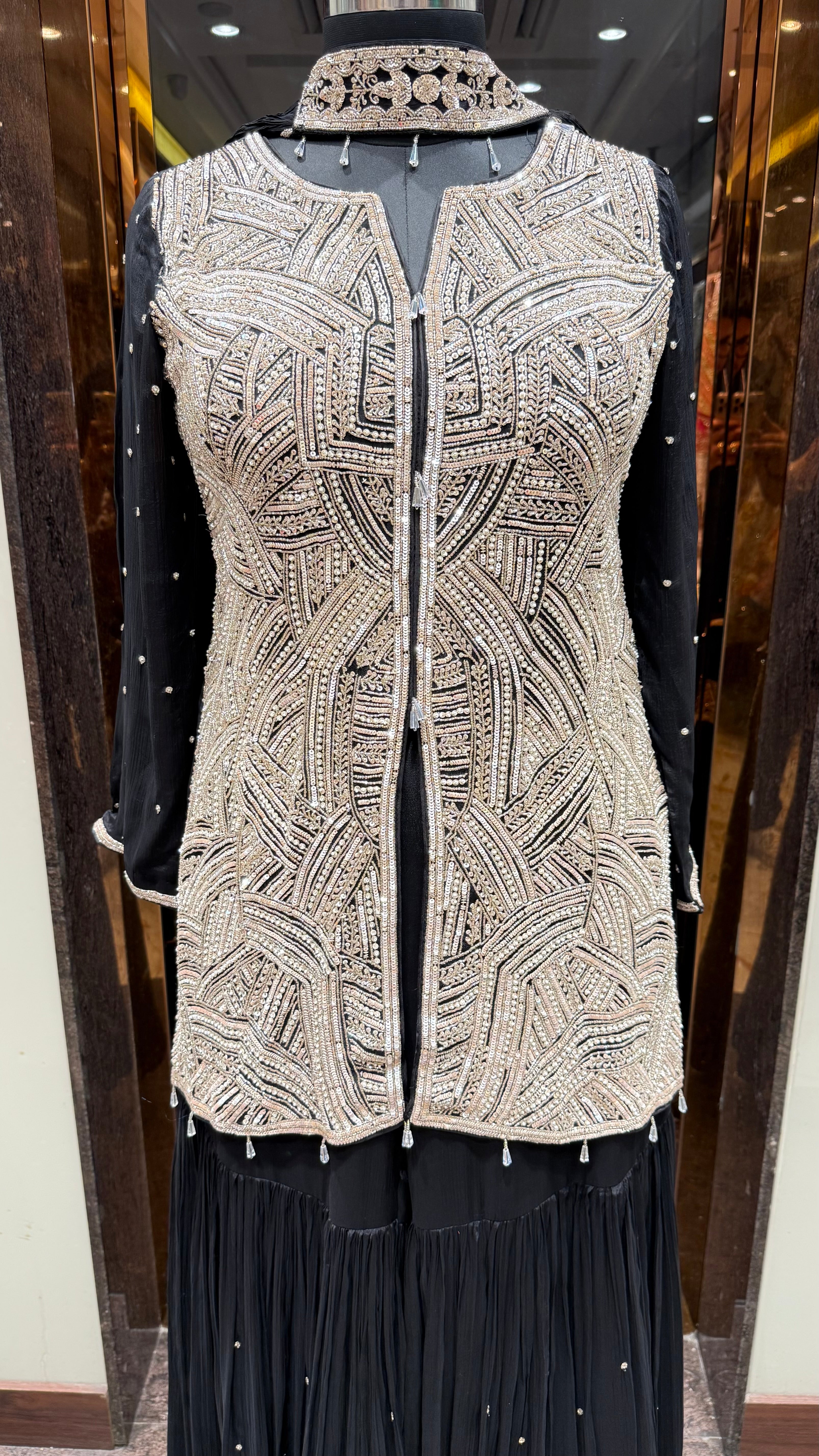 Raani Jacket Garara Suit