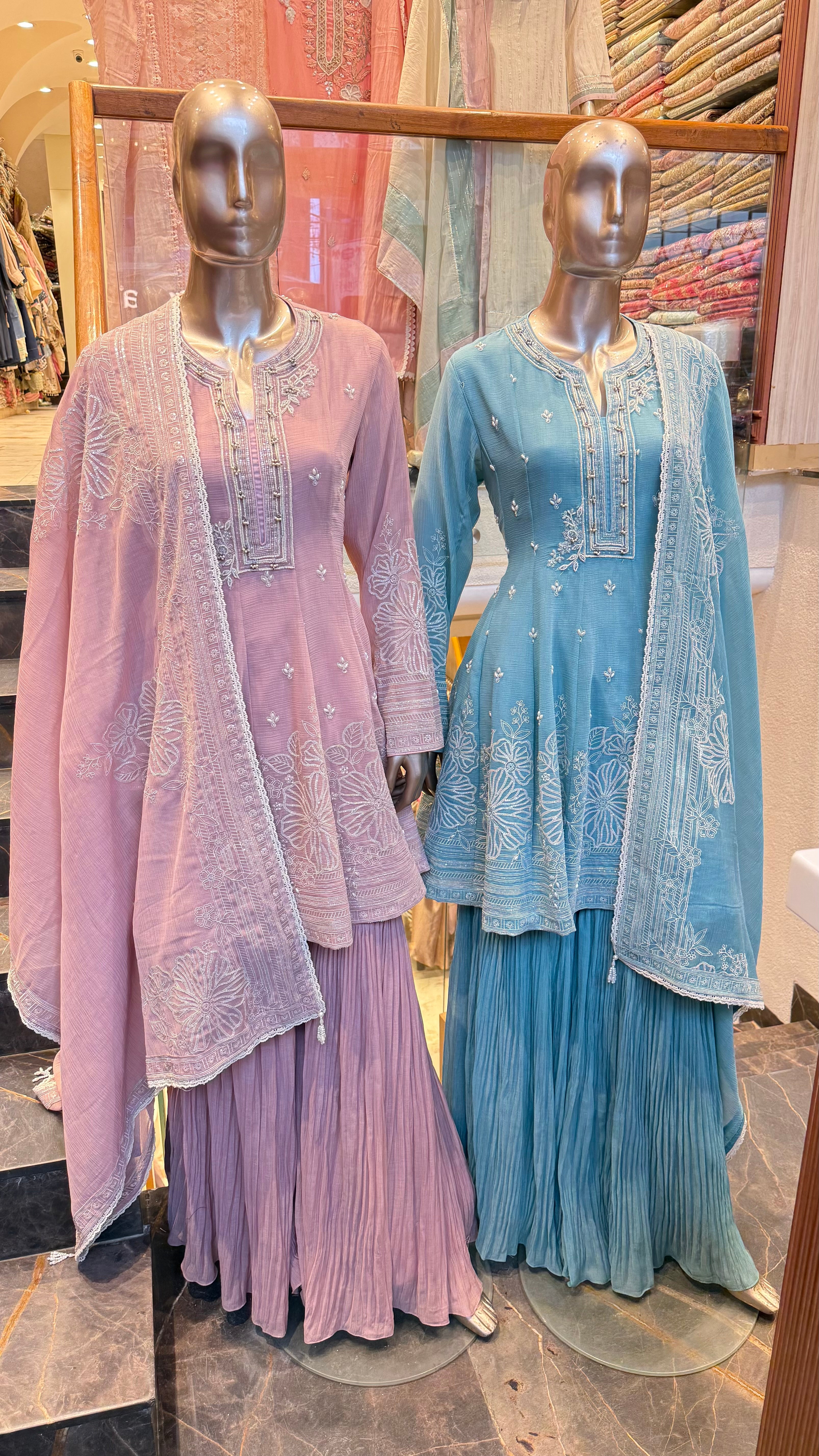 MUL COTTON READYMADE SUIT