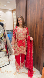 SURKHI HAND EMBROIDERED READYMADE SUIT
