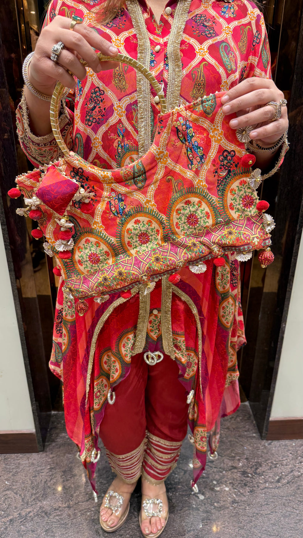 MEHKA JAAL PRINT CO-ORD SET