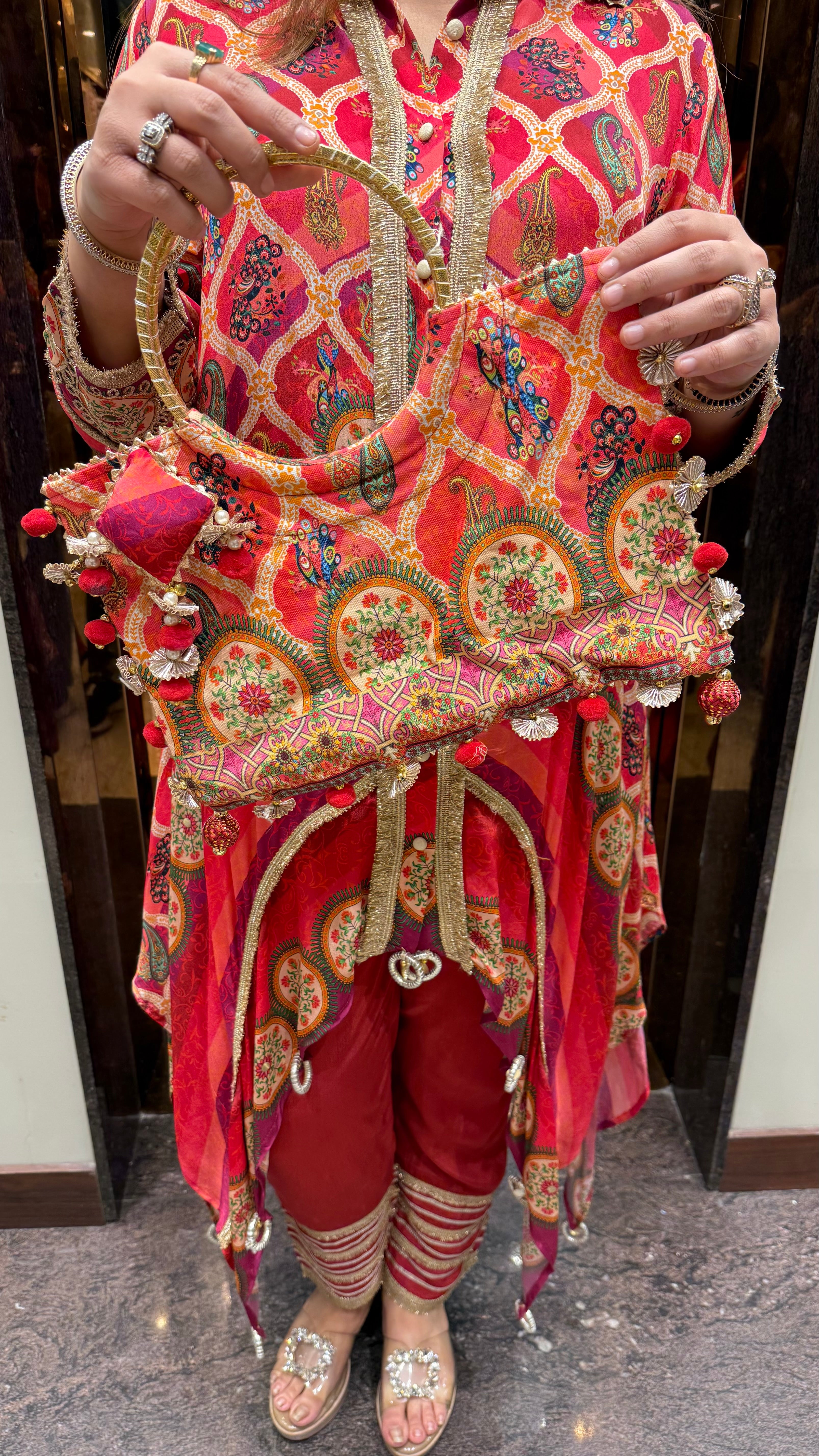 MEHKA JAAL PRINT CO-ORD SET