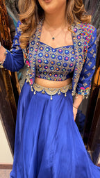 Boho Fusion Jacket Lehenga