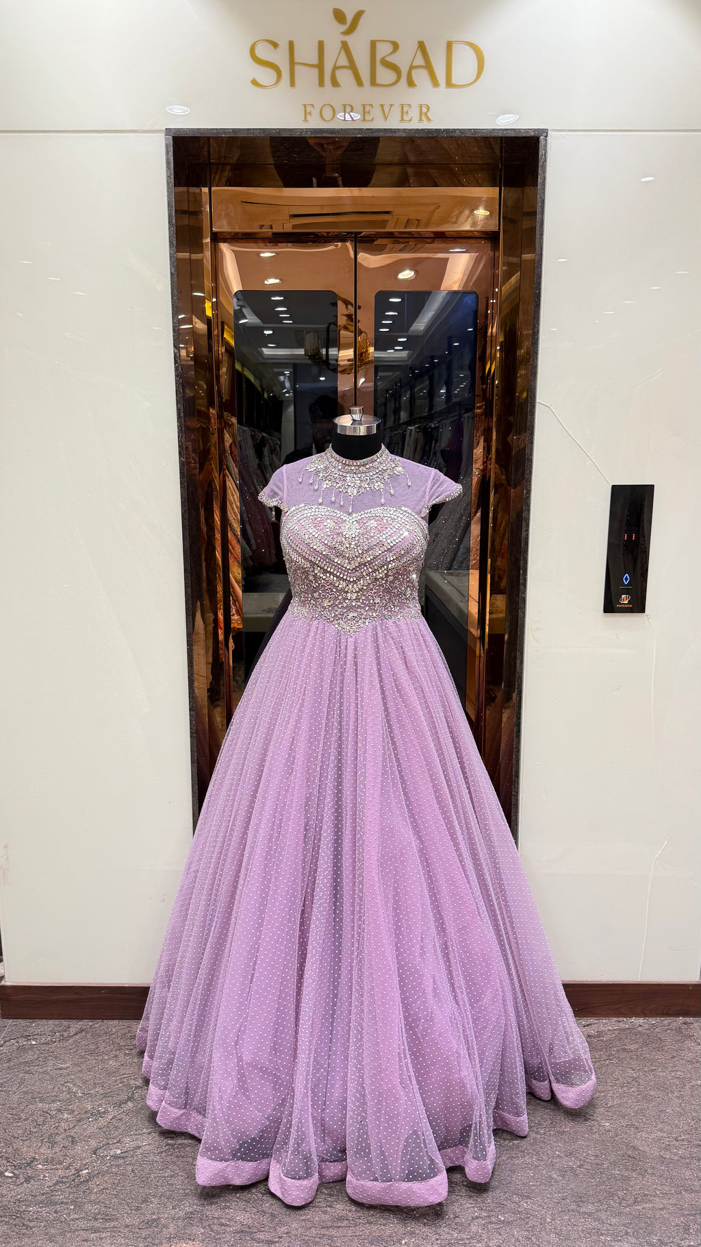 VIENNA HANDWORK GOWN